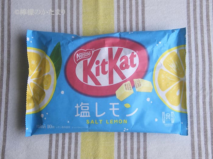キットカット／塩レモンのパッケージデザイン